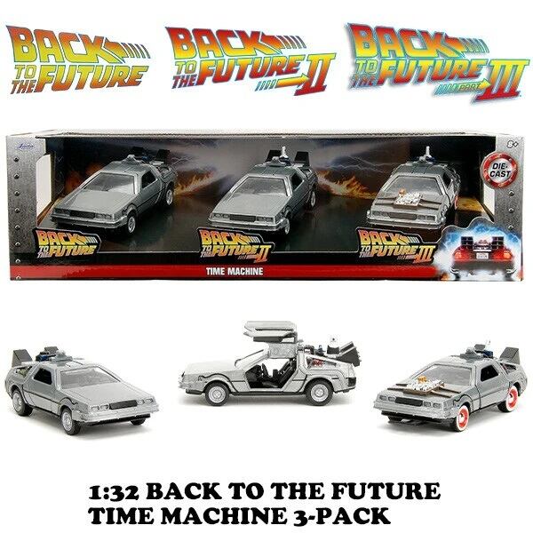 バックトゥザフューチャー グッズ JADATOYS 1:32 バック・トゥ・ザ 