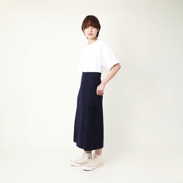araso meets chisato yamamoto /KASURI WRAP SKIRT