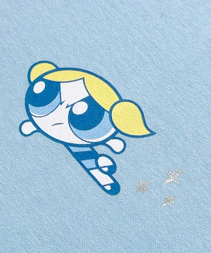 F252005-07_The Powerpuff Girls×Flapper Tシャツ_バブルス（サックス）
