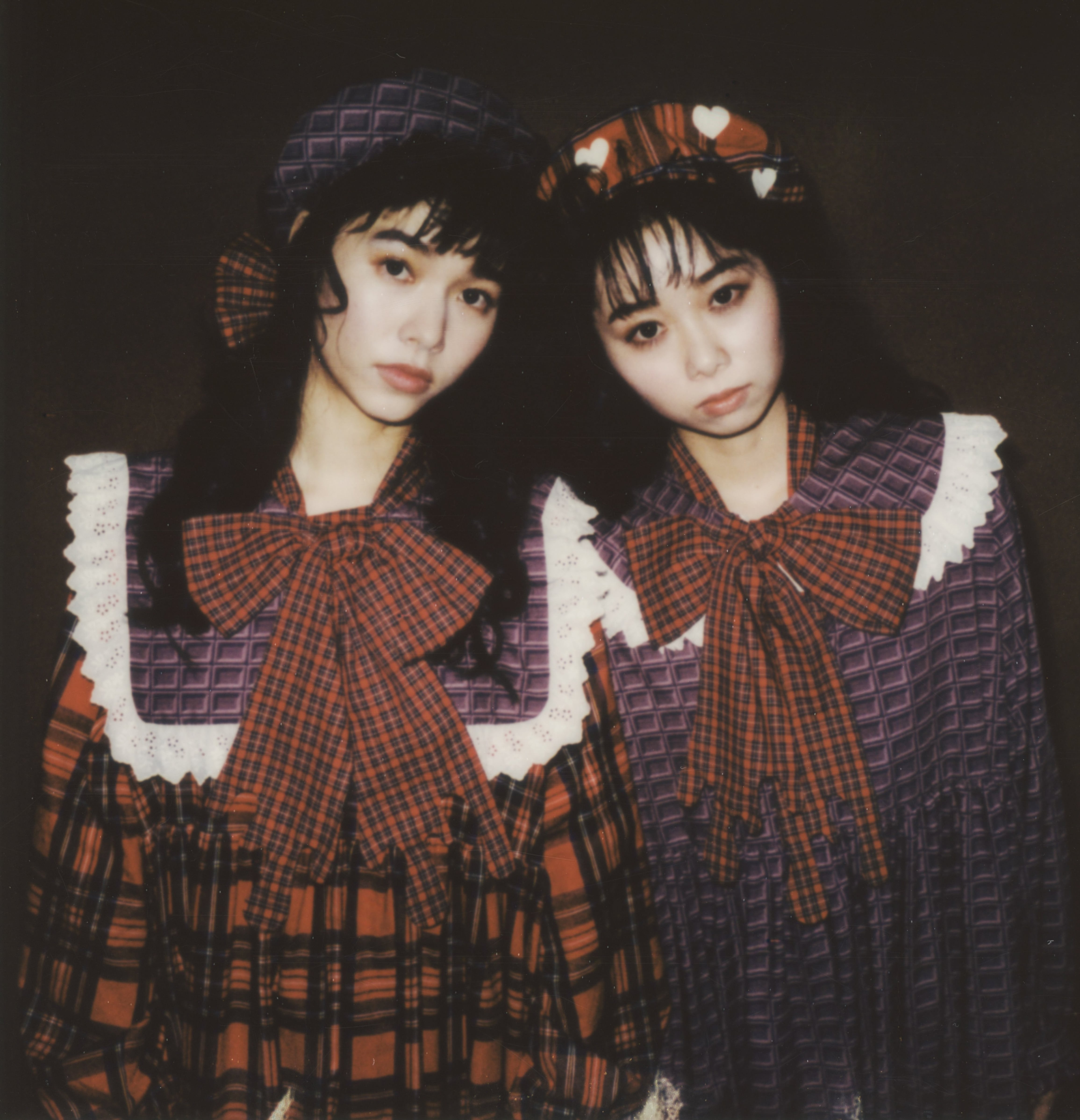 ジャガードベレー帽 着せ替え少女