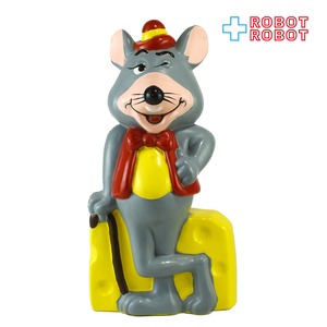 チャッキーチーズ チャック E. チーズ ソフビ貯金箱バンク ※底蓋なし