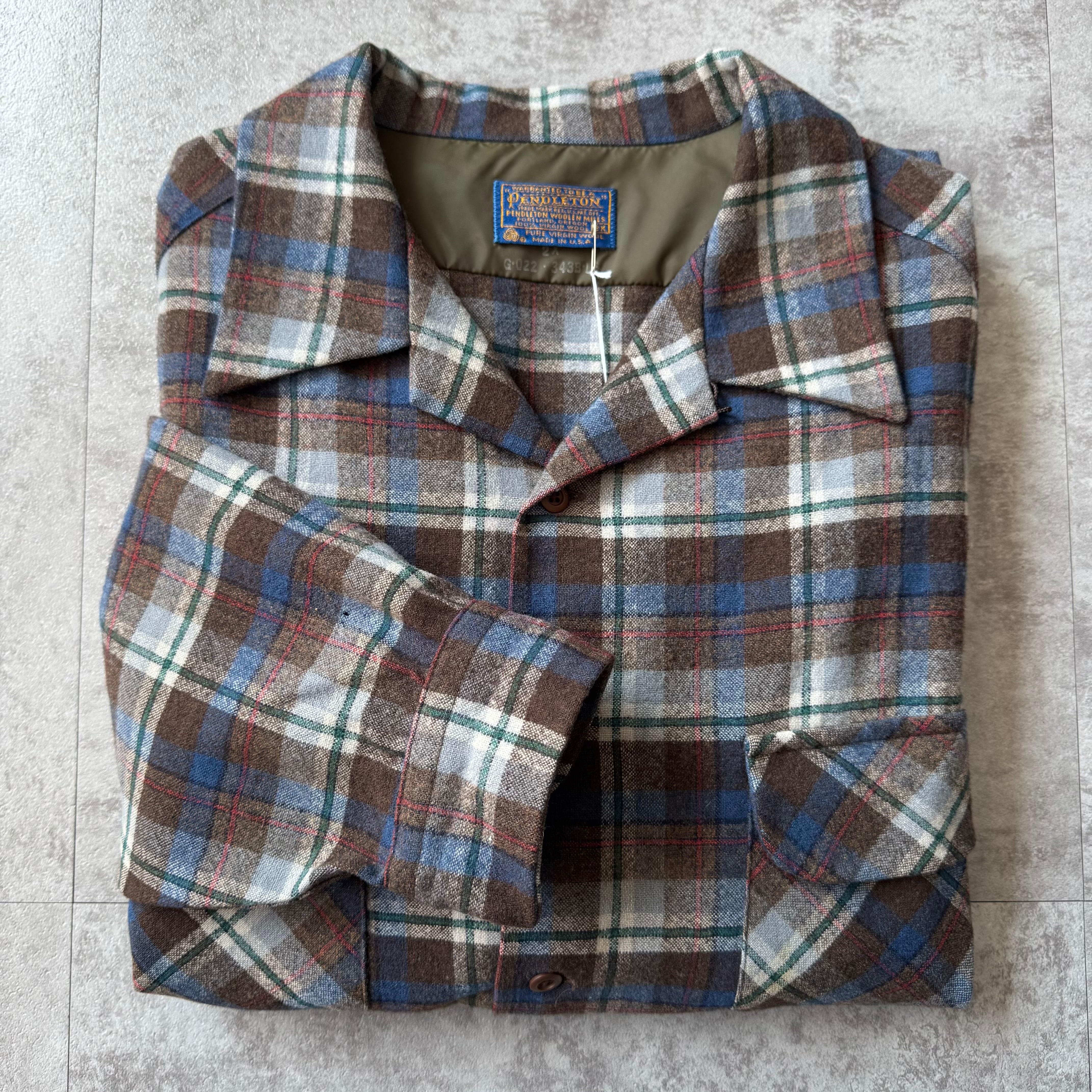 メンズ ・ペンドルトン PENDLETON ウールコート アメリカ製 大きい方