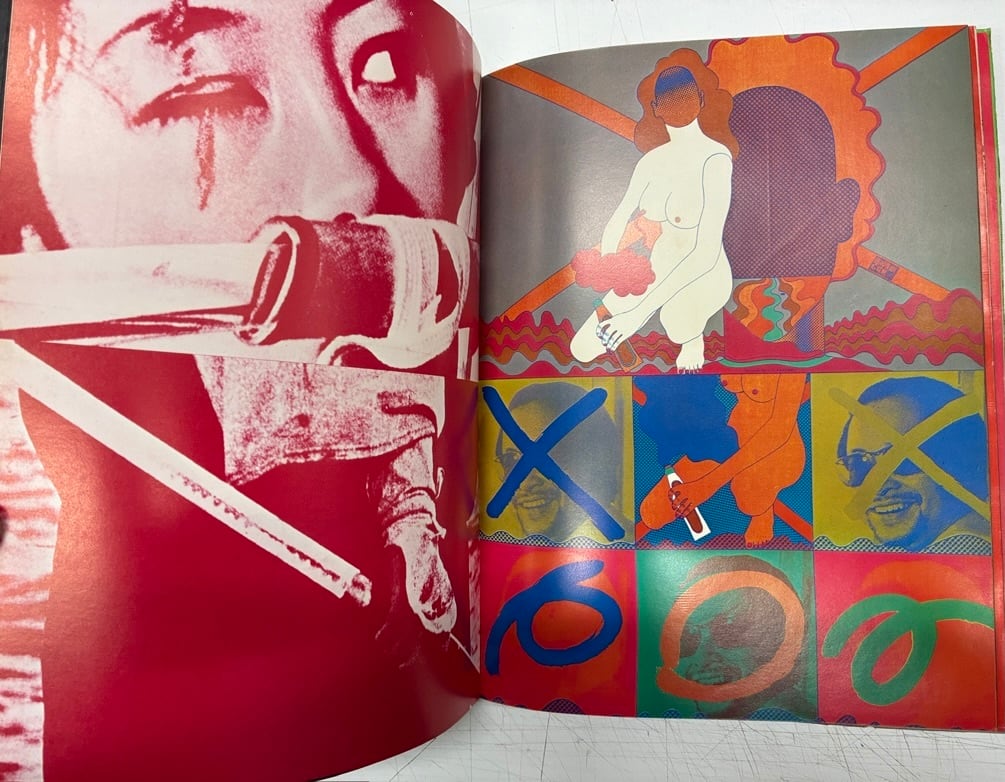 田名網敬一 虚像未来図鑑 原栄三郎 1969年 函 初版 ブロンズ社