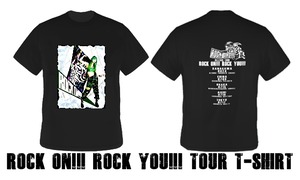 【ツアーグッズ】ROCK ON!!!リリースツアーTシャツ