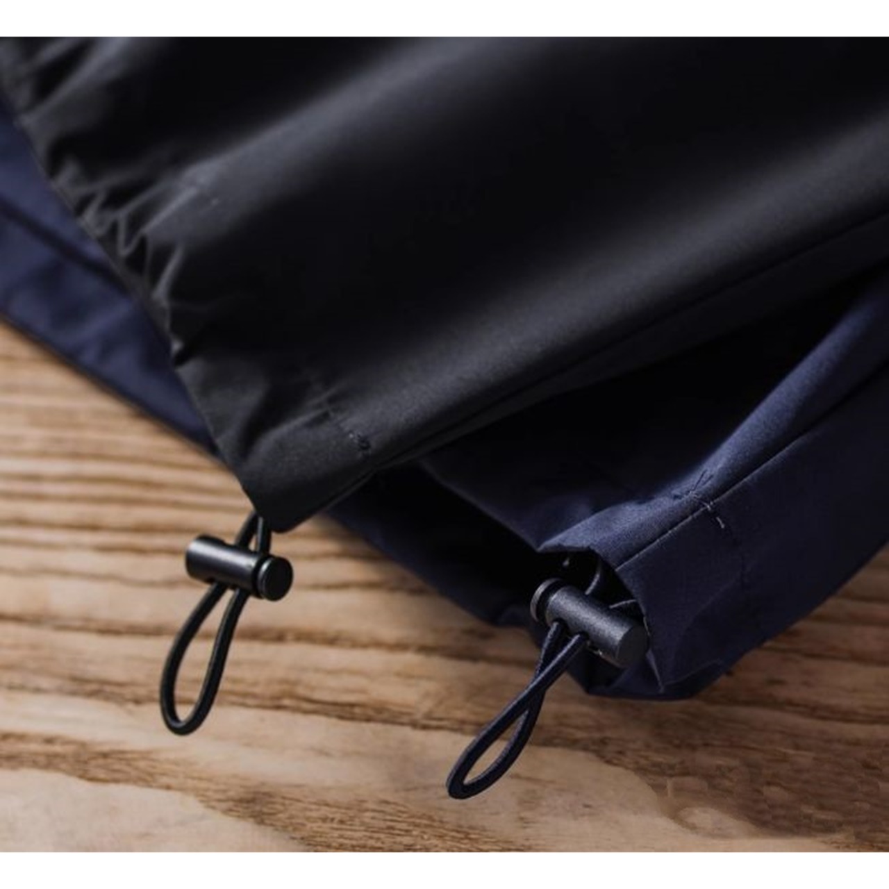 Hooded Drawstring Long Sleeve Pullover ◇2color H0032