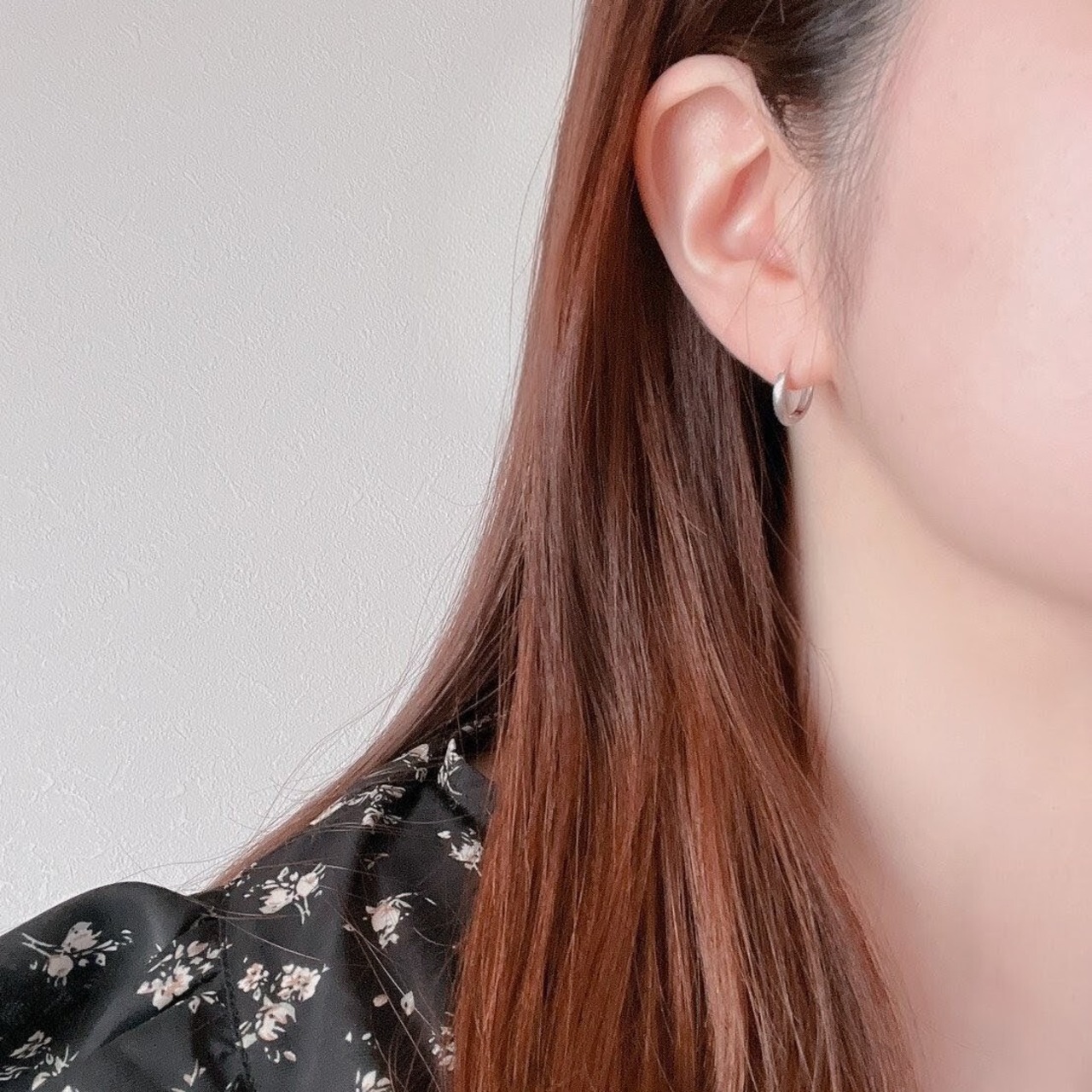 【Matte】Hoop large Pierce