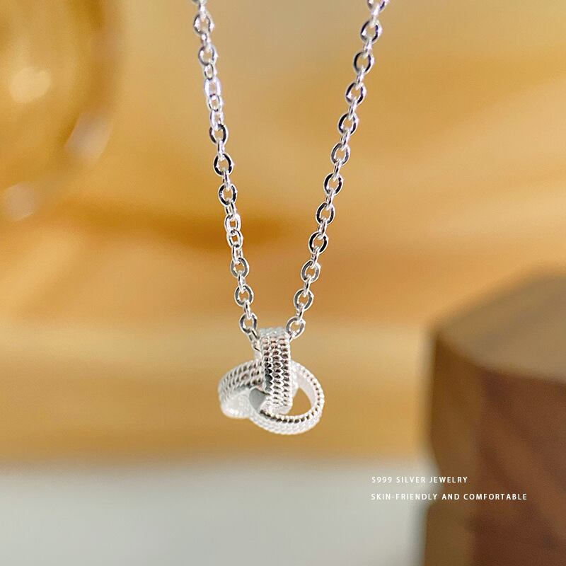 ネックレス レディース シルバー999 Twist Necklace | Daimaruya