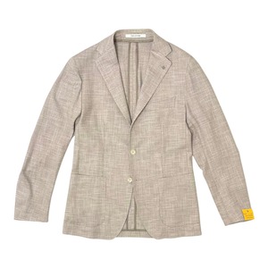 TAGLIATORE(タリアトーレ)DAKAR BASKET WEAVE JACKET(C90057U)/GREIGE×PINK(EY922)