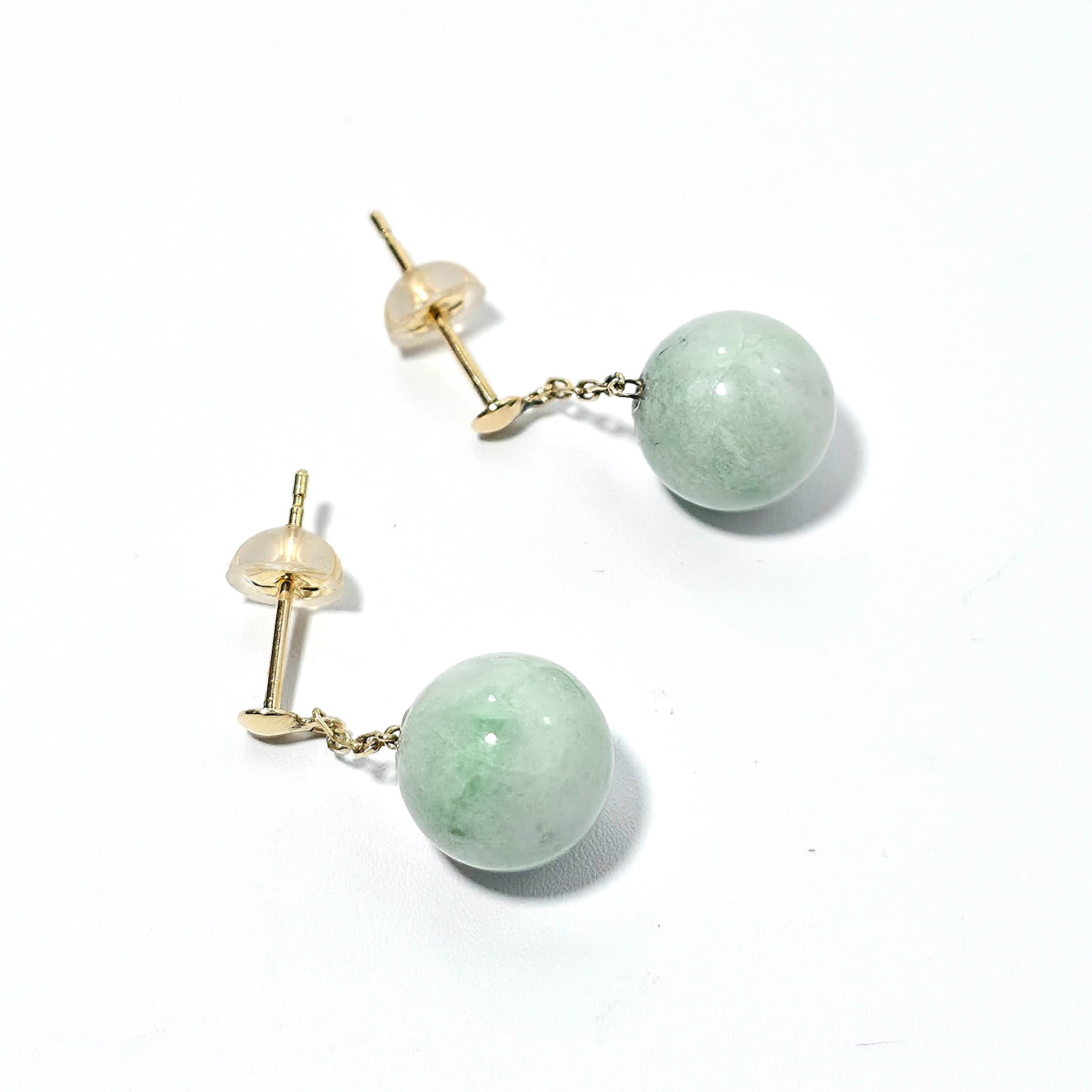 【専用】コン沢翡翠　ネックレストップ 18K 入コン沢ペンダントトップ:糸魚川翡翠:金具（18K)付き BPT0479