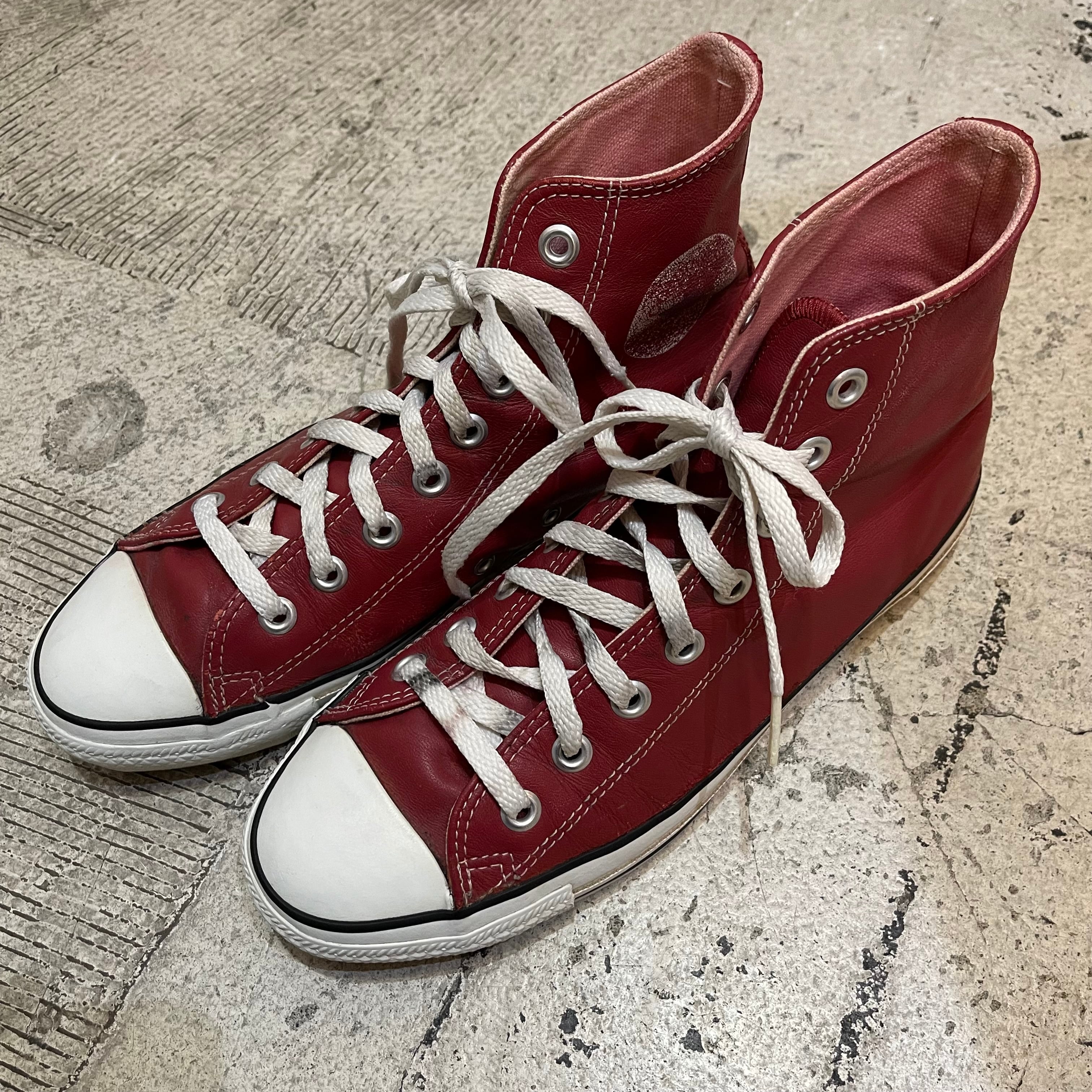 90's CONVERSE / USA製 コンバース オールスター レザー サイズ6 1/2