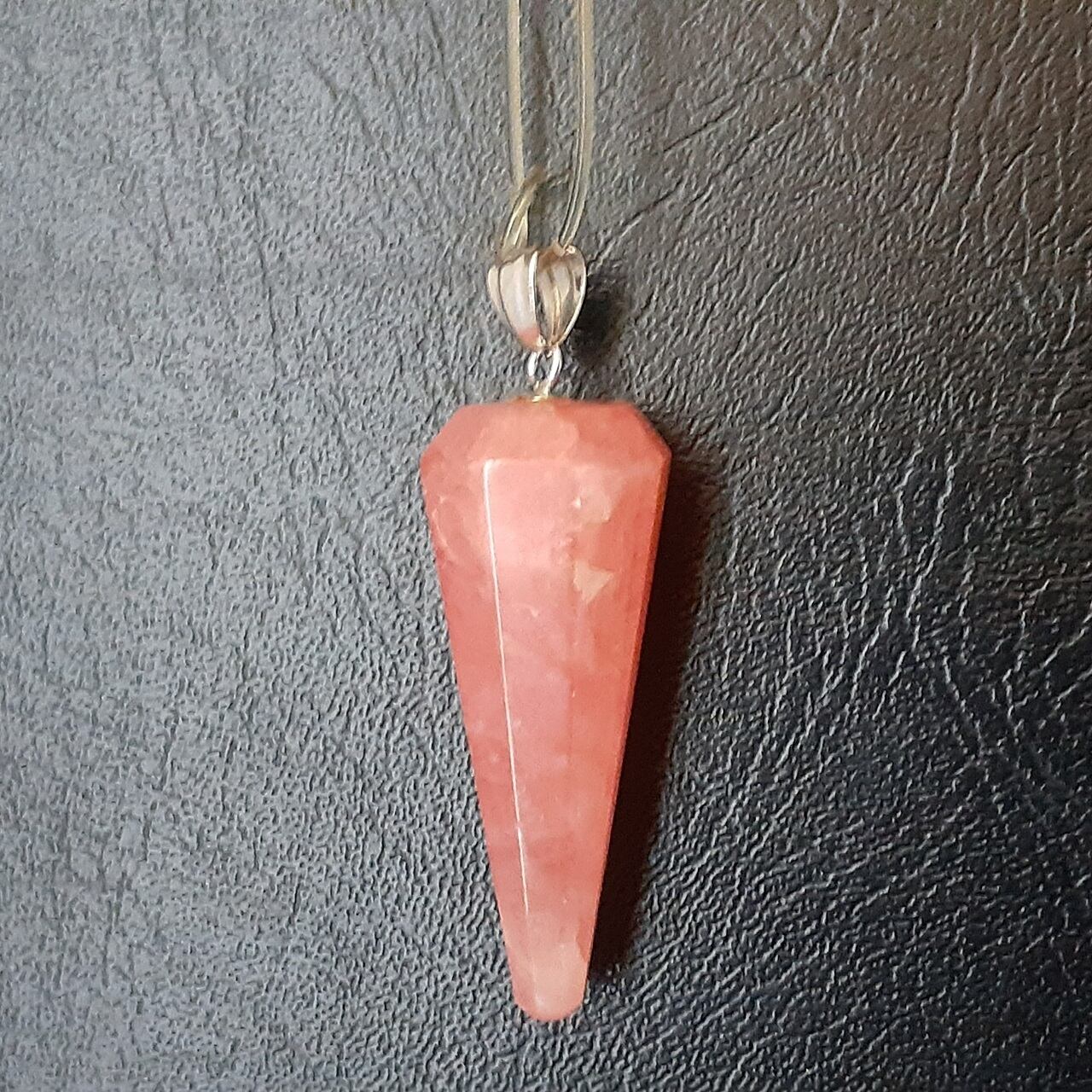 八角ペンダントトップ（インカローズB）