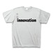 クリエイティブワード「innovation」（イノベーション）Tシャツ