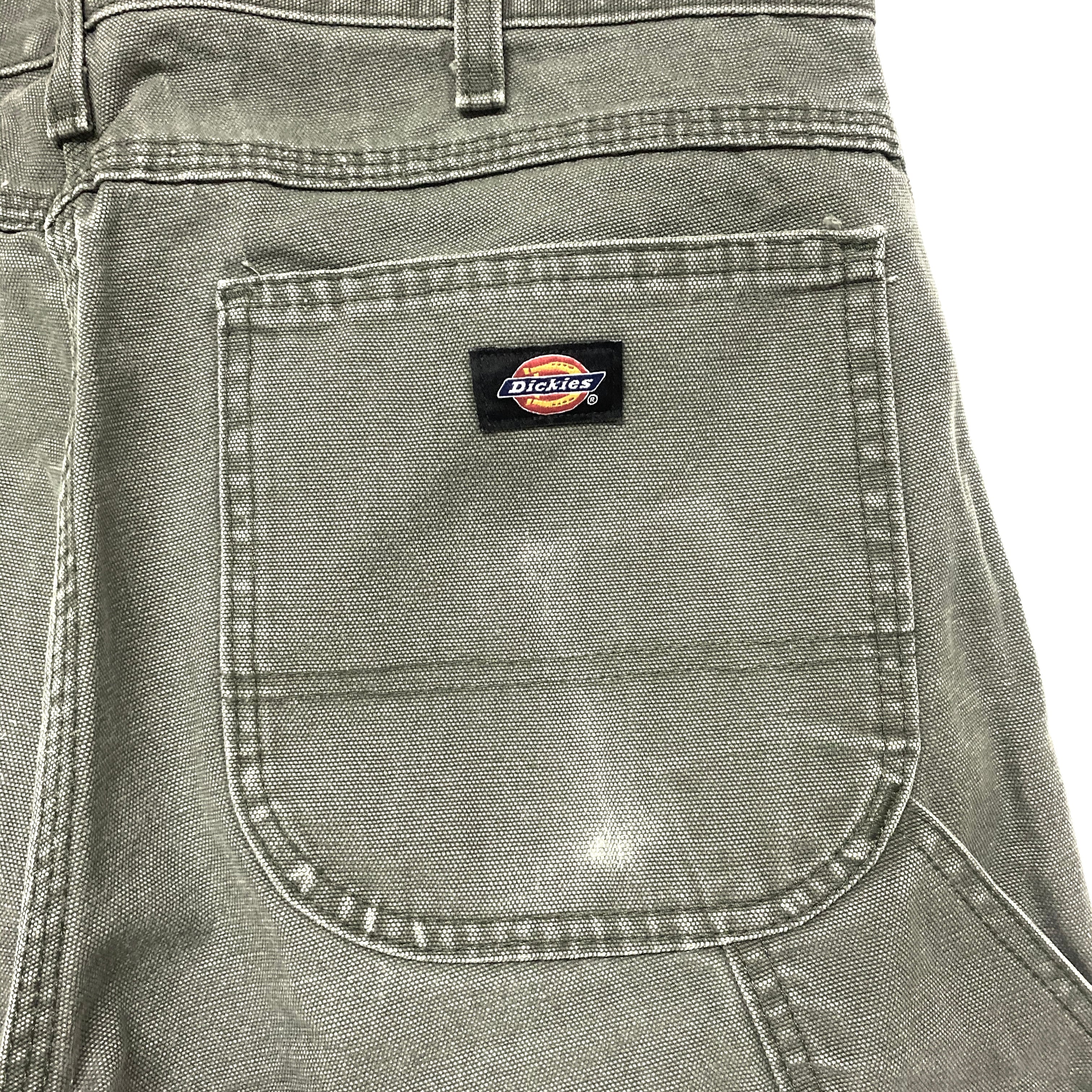 Dickies ディッキーズ ダック地 ペインター ワークパンツ オリーブ