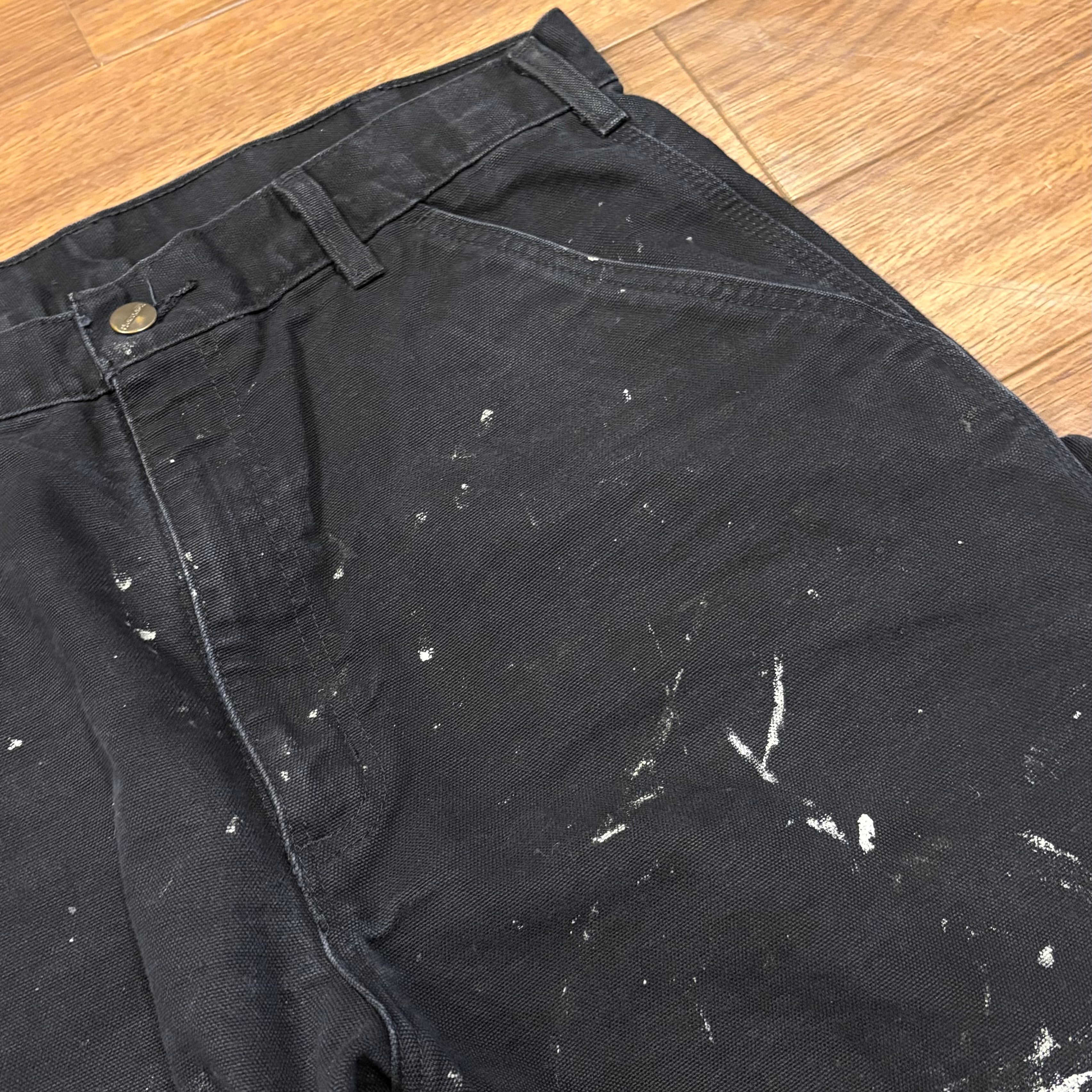 ヴィンテージ インド製 コットンスモック アート ペンキ飛び 生成り ビンテージ ペンキ飛び】00's Carhartt Painter Pants | 下北沢SPiKe＆SPiCe