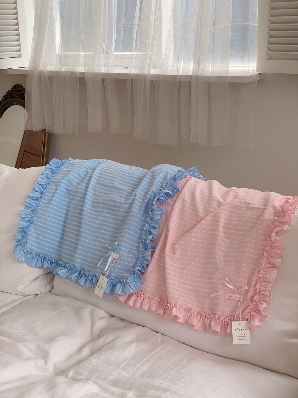 予約【cheese n mood】Mimi blanket (2color)