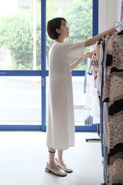 Annikki karvinen white summer dress
