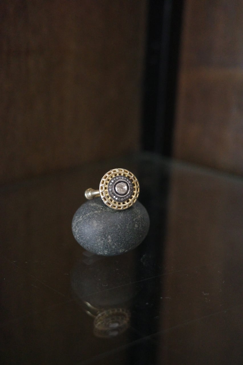 1970-80s Stone ring 14号