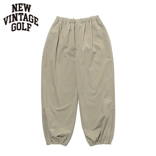 NEW VINTAGE GOLF ニュービンテージゴルフ プラクティス ナイロンパンツ NVG Practice Nylon Pants(KHAKI) NVG-0407