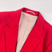 J.PRESS ジェイプレス パッチポケット テーラードジャケット 11/レッド レディース ビンテージ