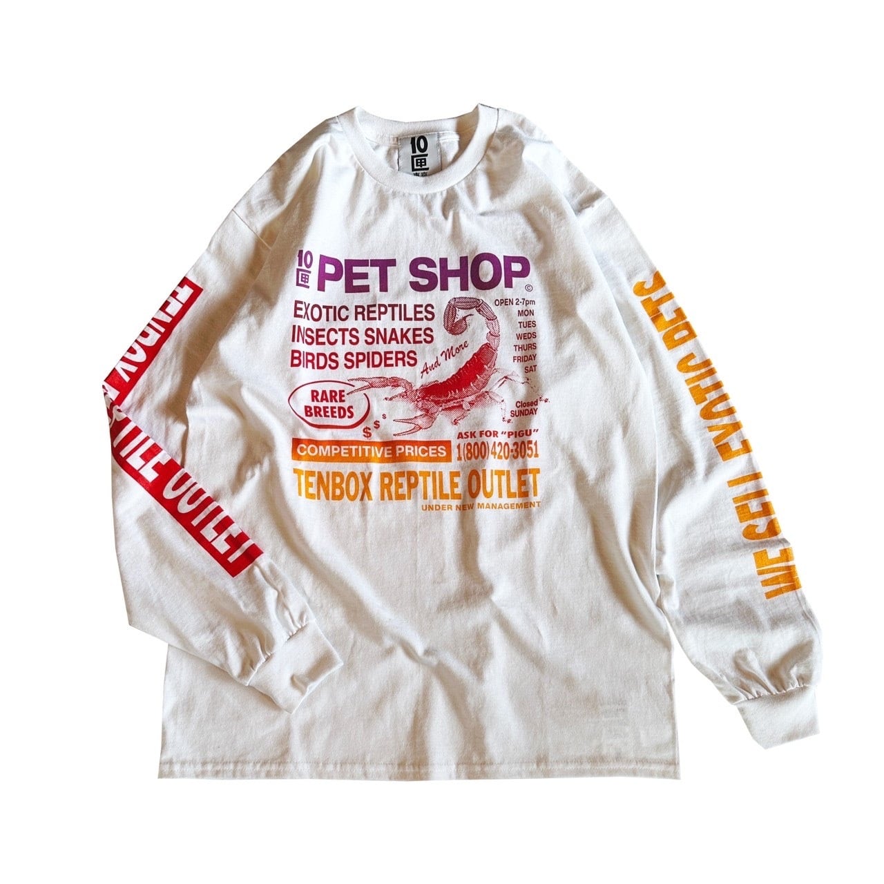 ロングTシャツ | TENBOX ロングTシャツ | TENBOX