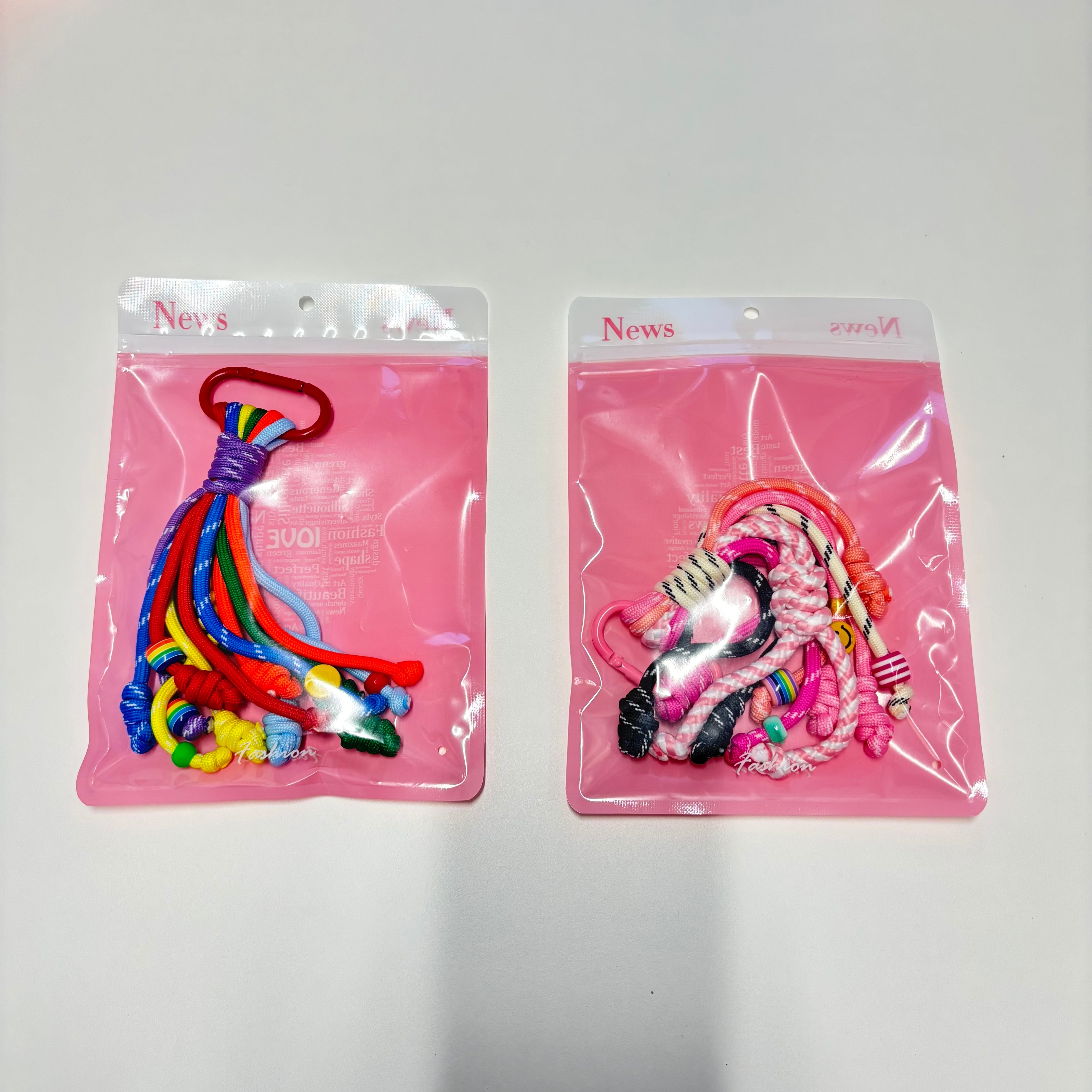 カラフルパラコードキーリング・チャーム | Yvonnerabier champ de