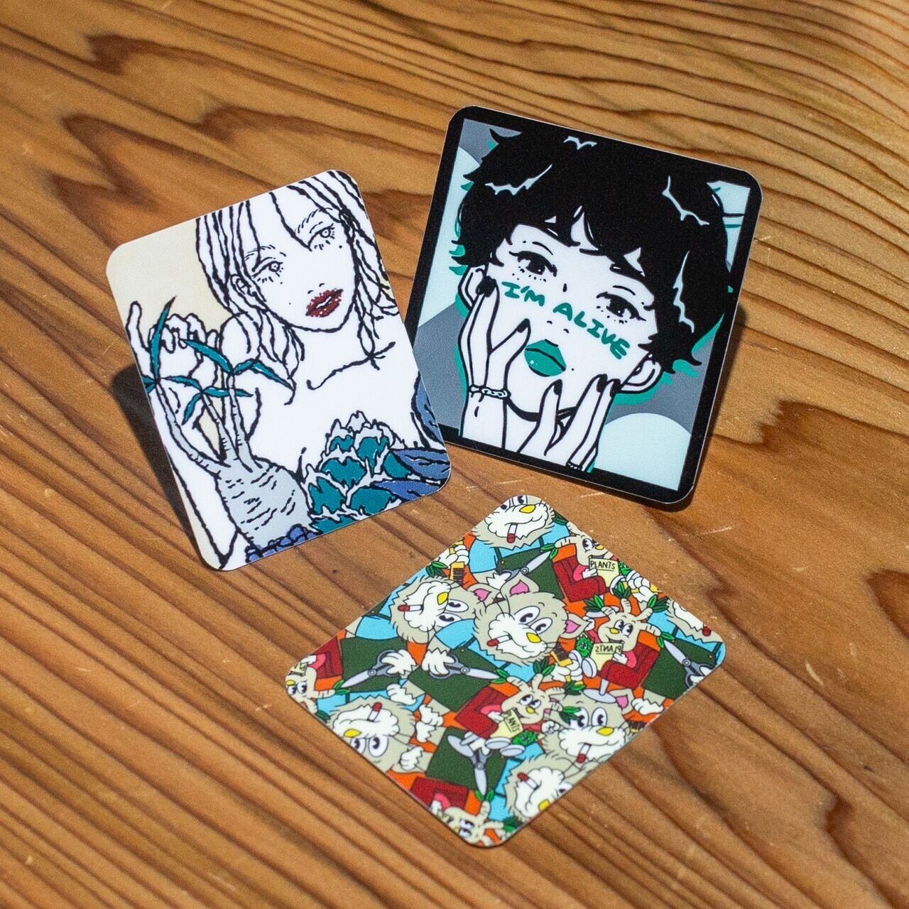 【Artwork】five cultures ステッカーセット【耐光性・耐水性アリのスペシャル仕様】_2