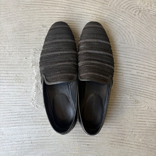 5351 Pour Les Hommes/ Tape work slip-on loafer