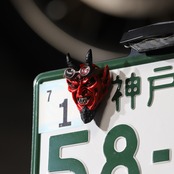 SATANIC RIDERS NumberBolt /Red Devil