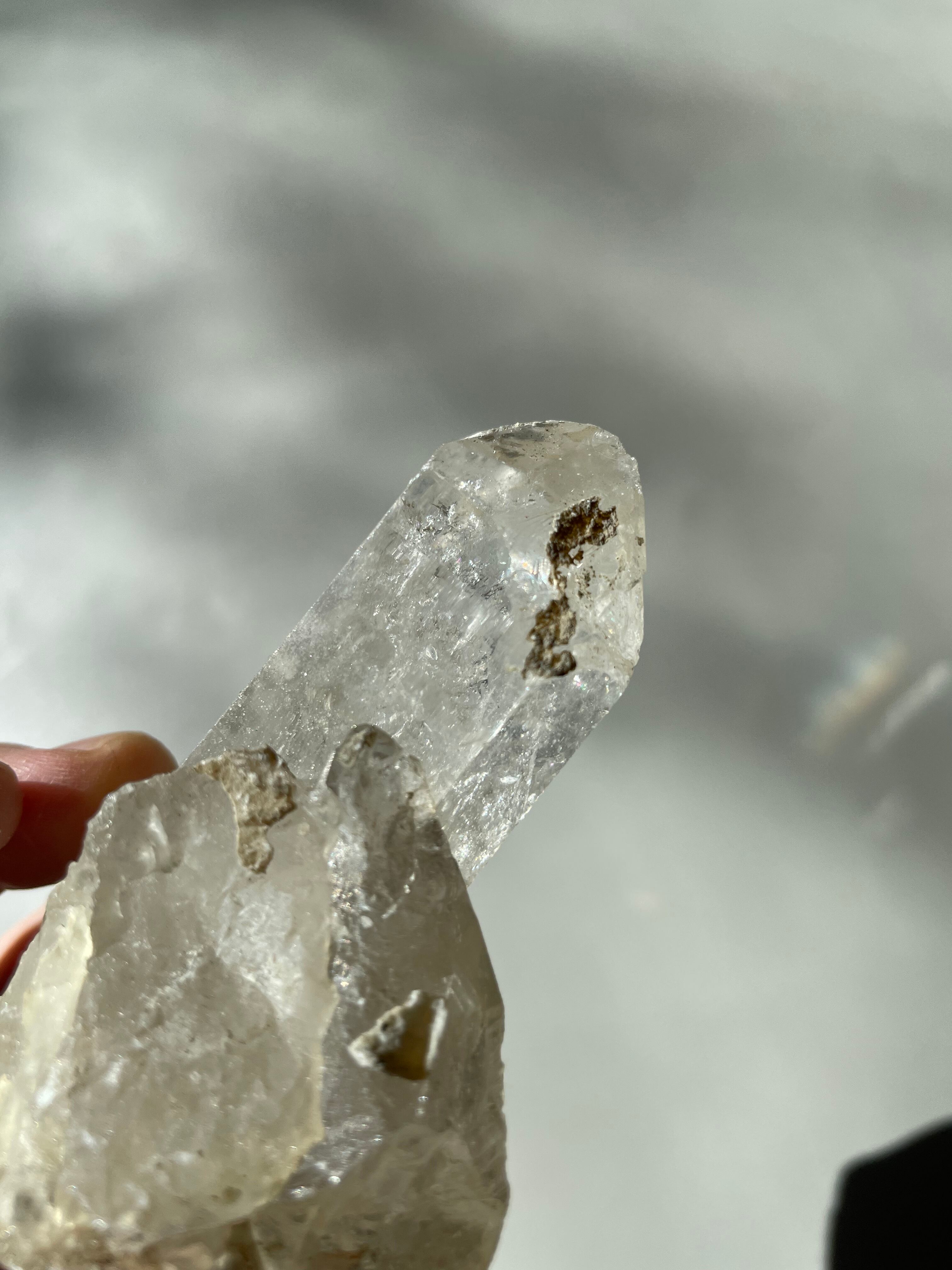 パキスタン　ギルギット　スカルドゥ産　ヒマラヤ水晶　セルフフィード　2時