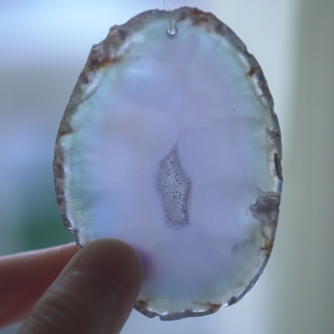 Winter Morning - アゲートヒーリングチャイム / Agate Sun Catcher Wind Chime 153