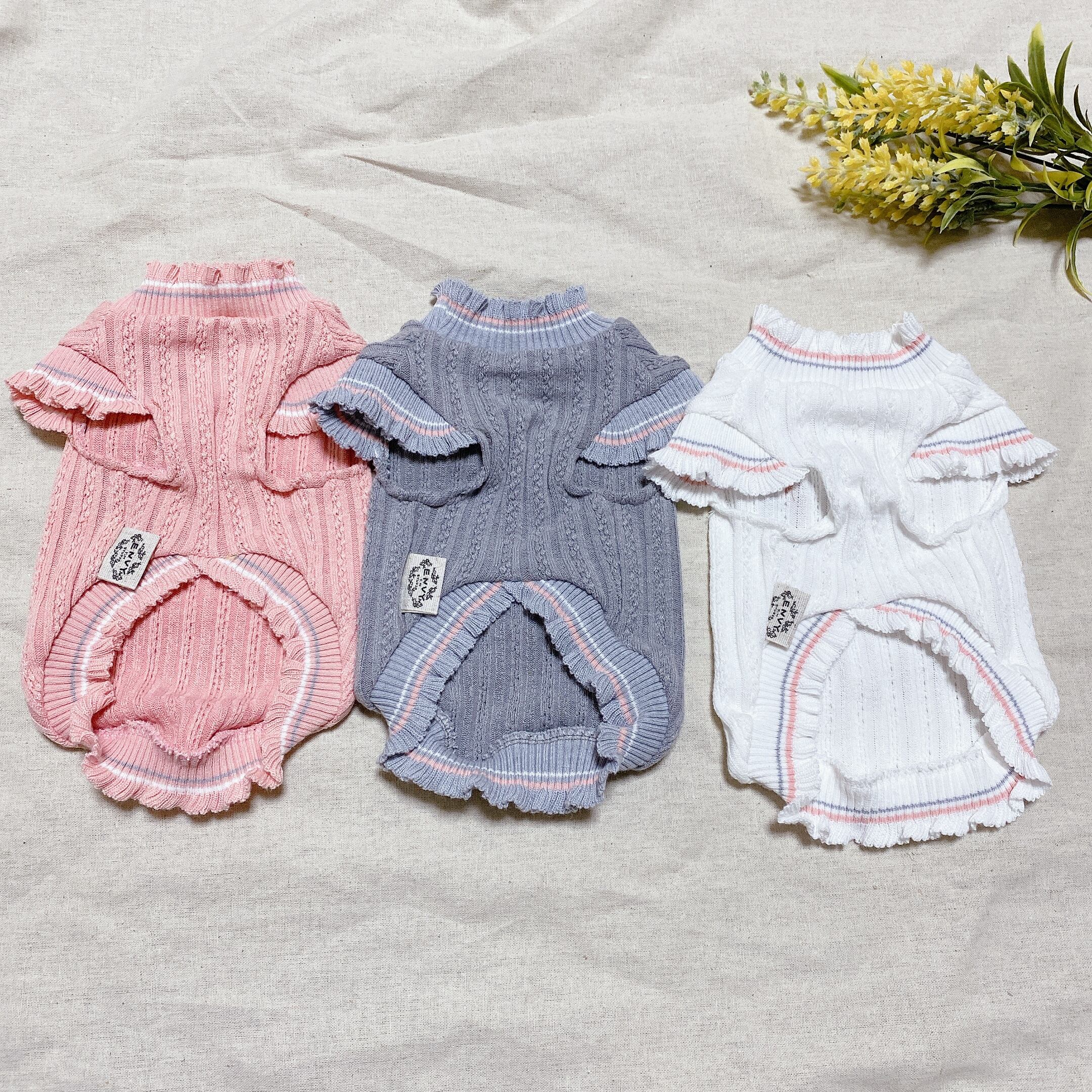 BABYニット S ~ XL / 犬 服 新作 春 犬服 ドッグウェア 可愛い シンプル 小型犬 中型犬 ワンコ服