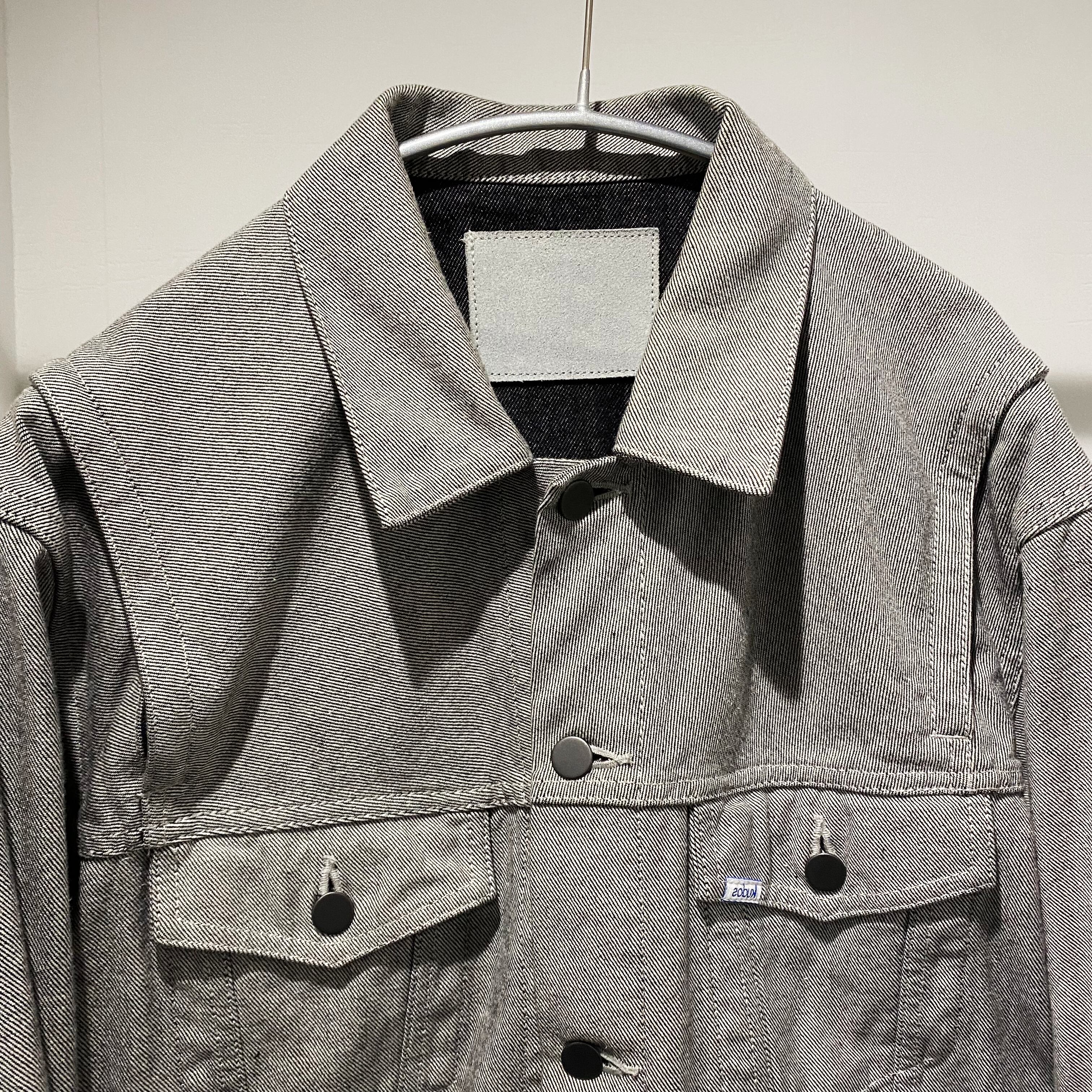 kudos クードス 19AW ZIP-OPEN SLIT DENIM JACKET デニムジャケット  