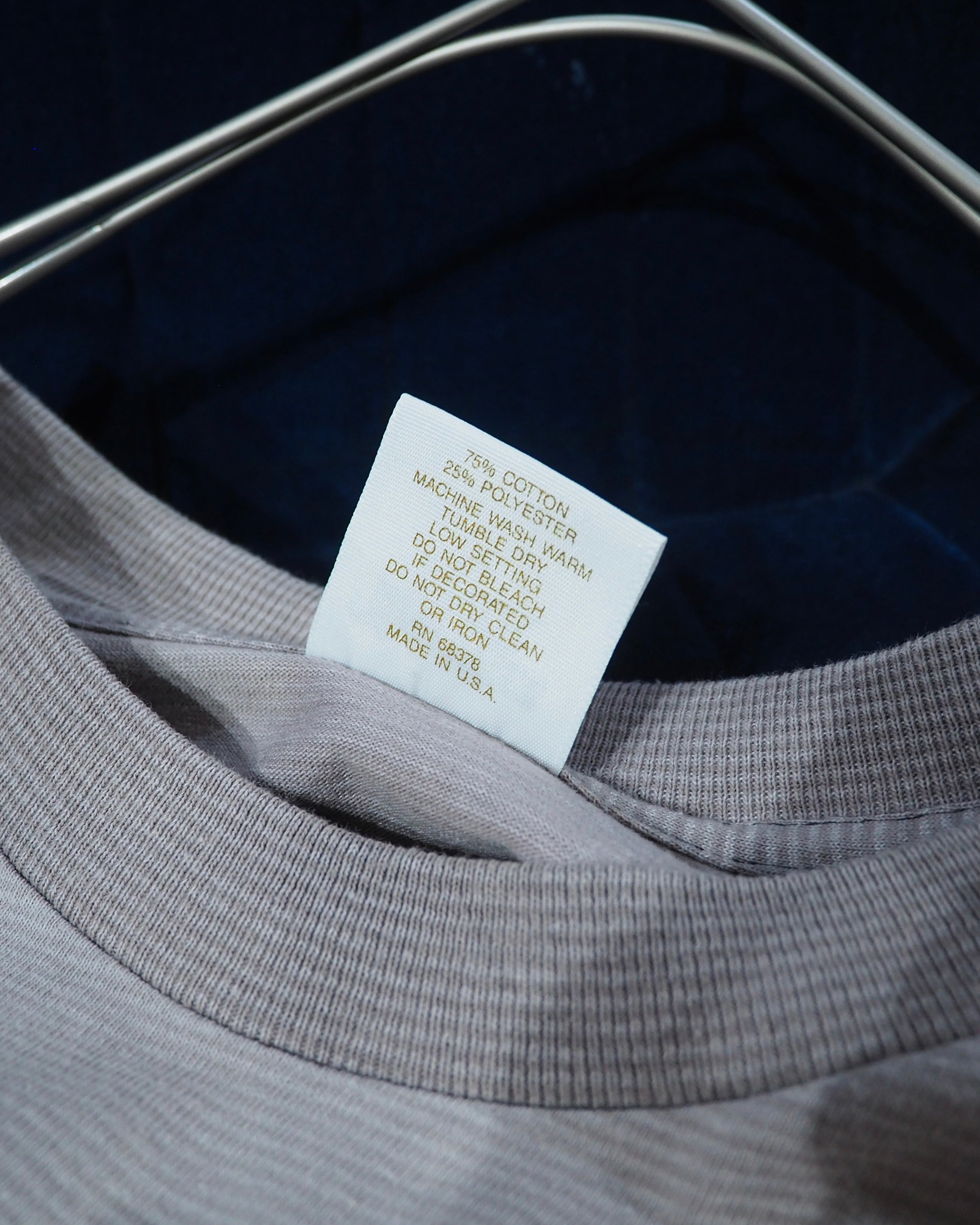 1990s " Made in USA - Colorado Buffaloes " printed × Over Dyed vintage loose Tee