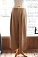 SALTPLUSJAPAN(ソルトプラスジャパン) 24A/W ストレッチデニムタックワイドパンツ