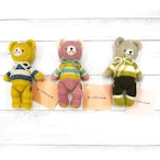 【こぐまのrukka】ちゅうくらいおめかしくまさん/あみぐるみ