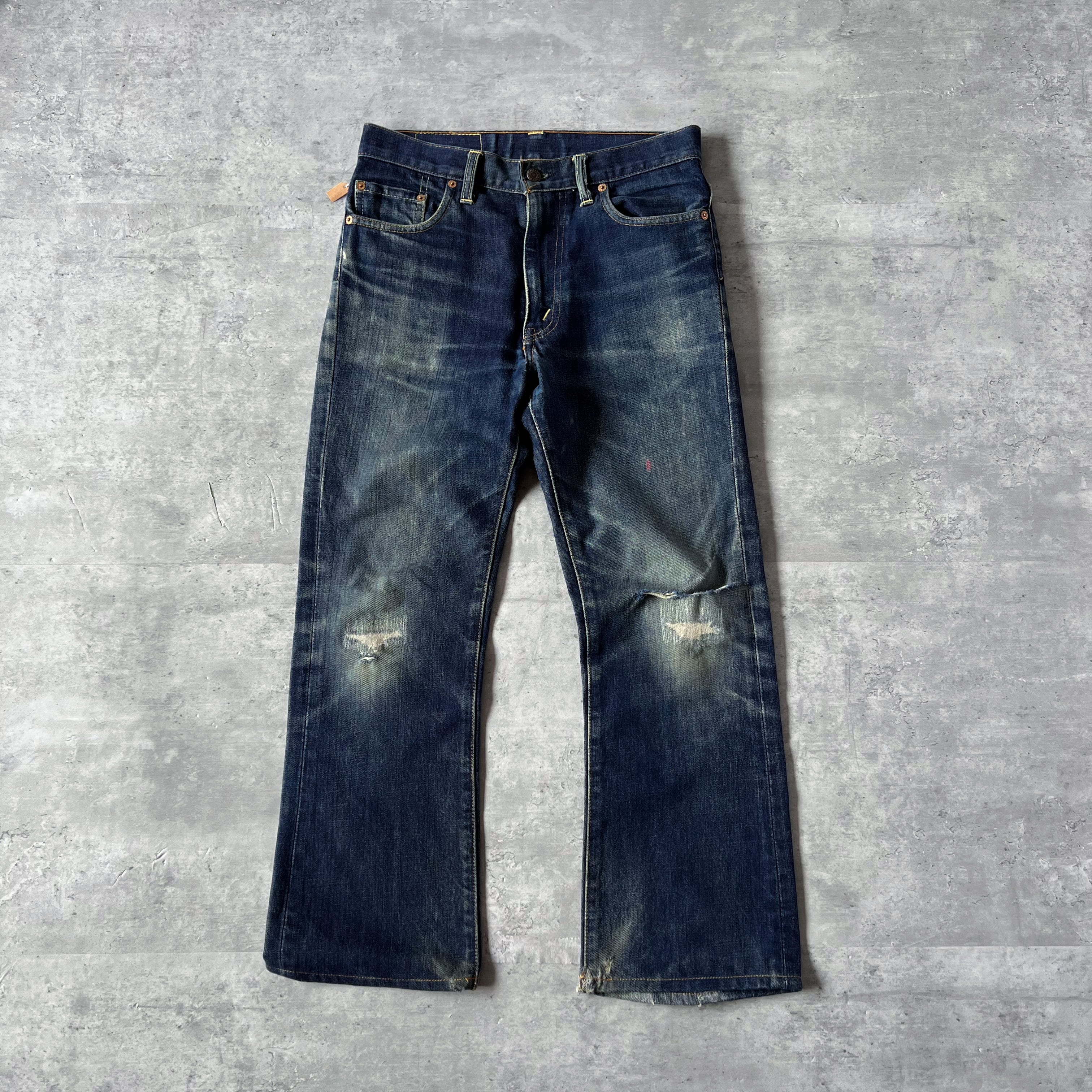 90s “Levi's517”BIG E復刻 made in usa W30L32 バレンシア工場製