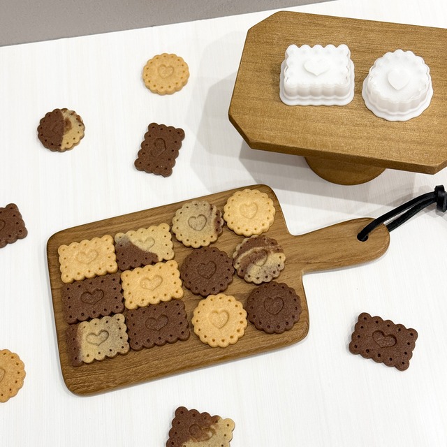 ミニビスケット　ハート