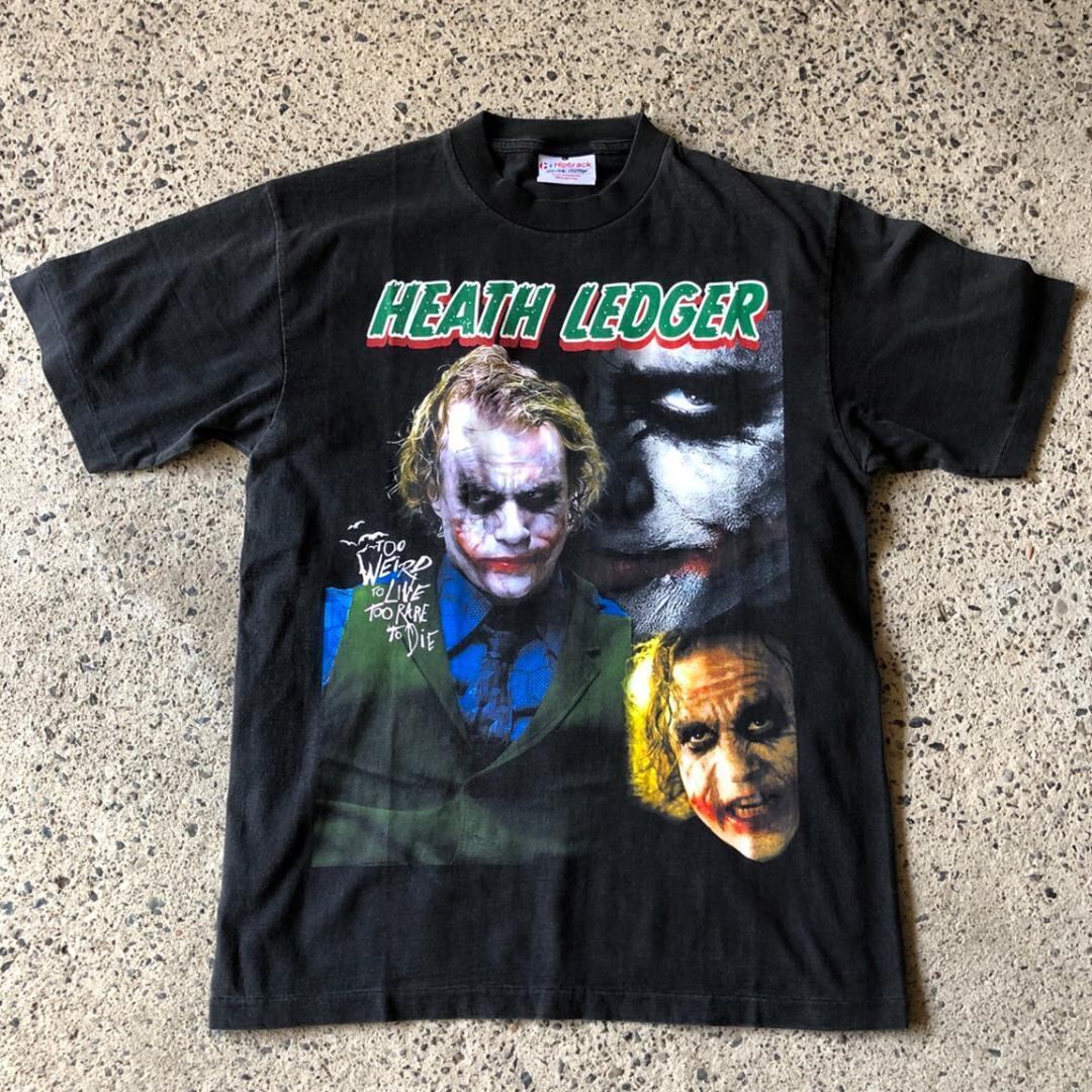 ヴィンテージ　ムービー　映画　ダークナイト　ジョーカー　バットマン　Tシャツ　黒 VINTAGE(ヴィンテージ) THE DARK NIGHT JOKER バットマン ダークナイト
