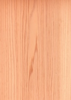 天然木ツキ板シート　ヒノキ　薄色系
