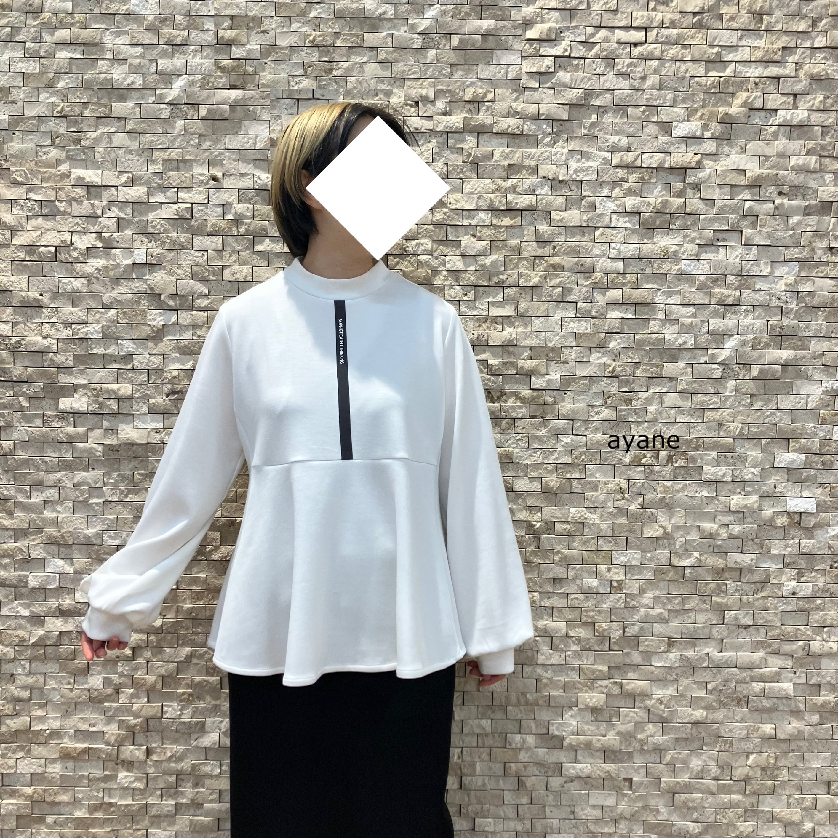 【ayane】スタンドカラーソフトボンディングプルオーバー(874828)