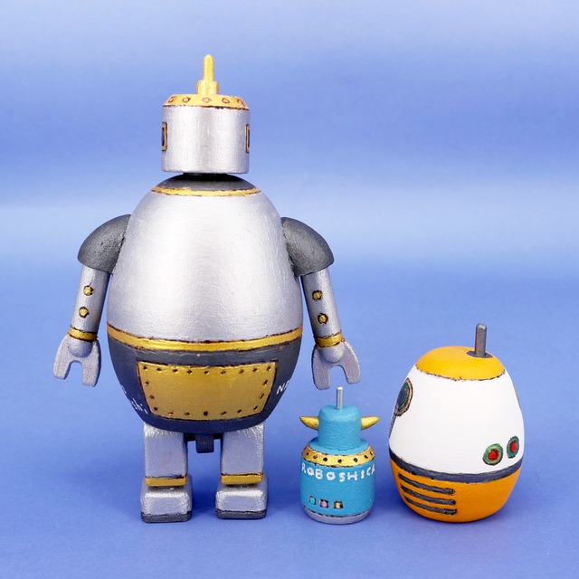 《 スタジオ ナナホシ 》ROBOSHICA　マトリョーシカ　3個型