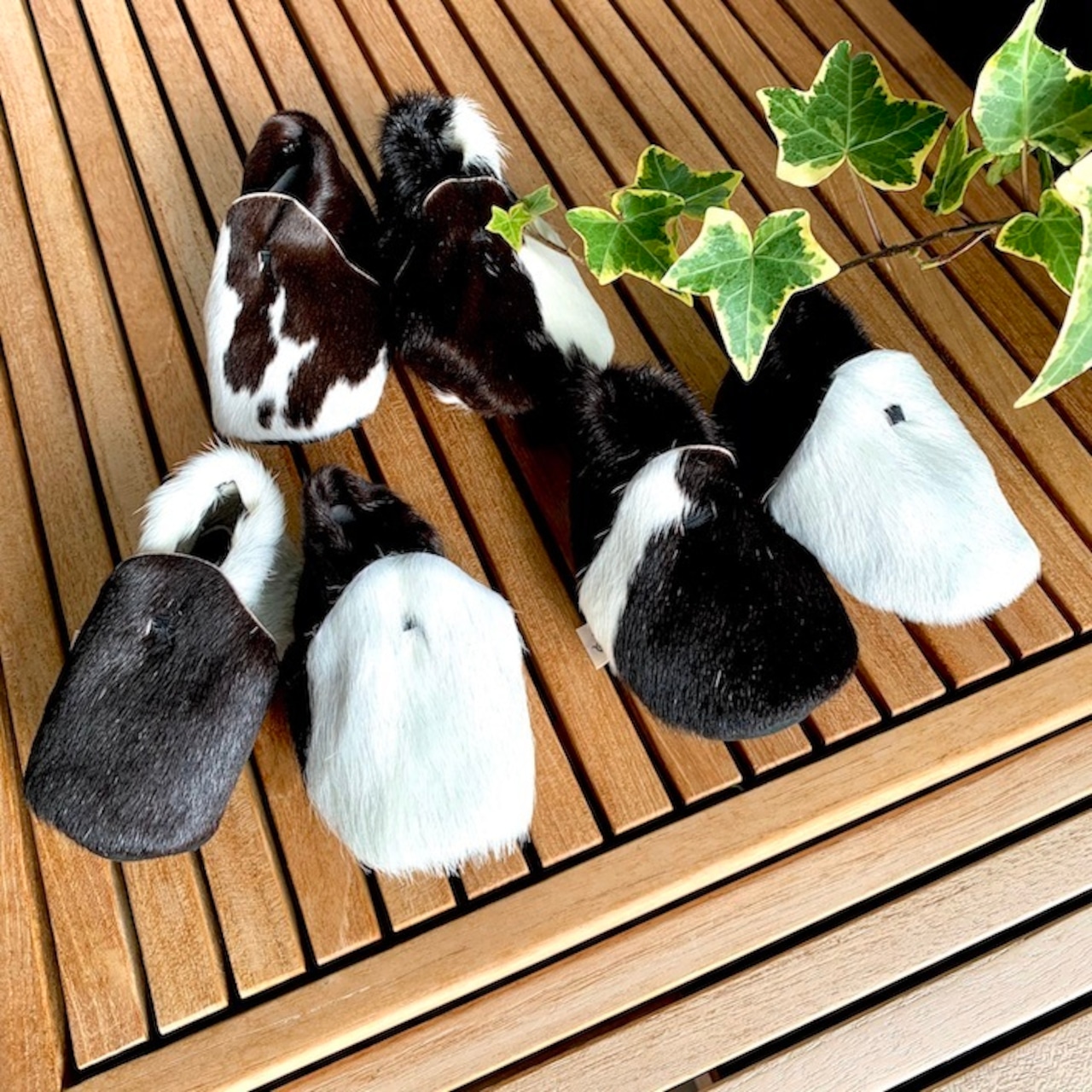 ruaオリジナルブーティー 牛革 ダークブラウン