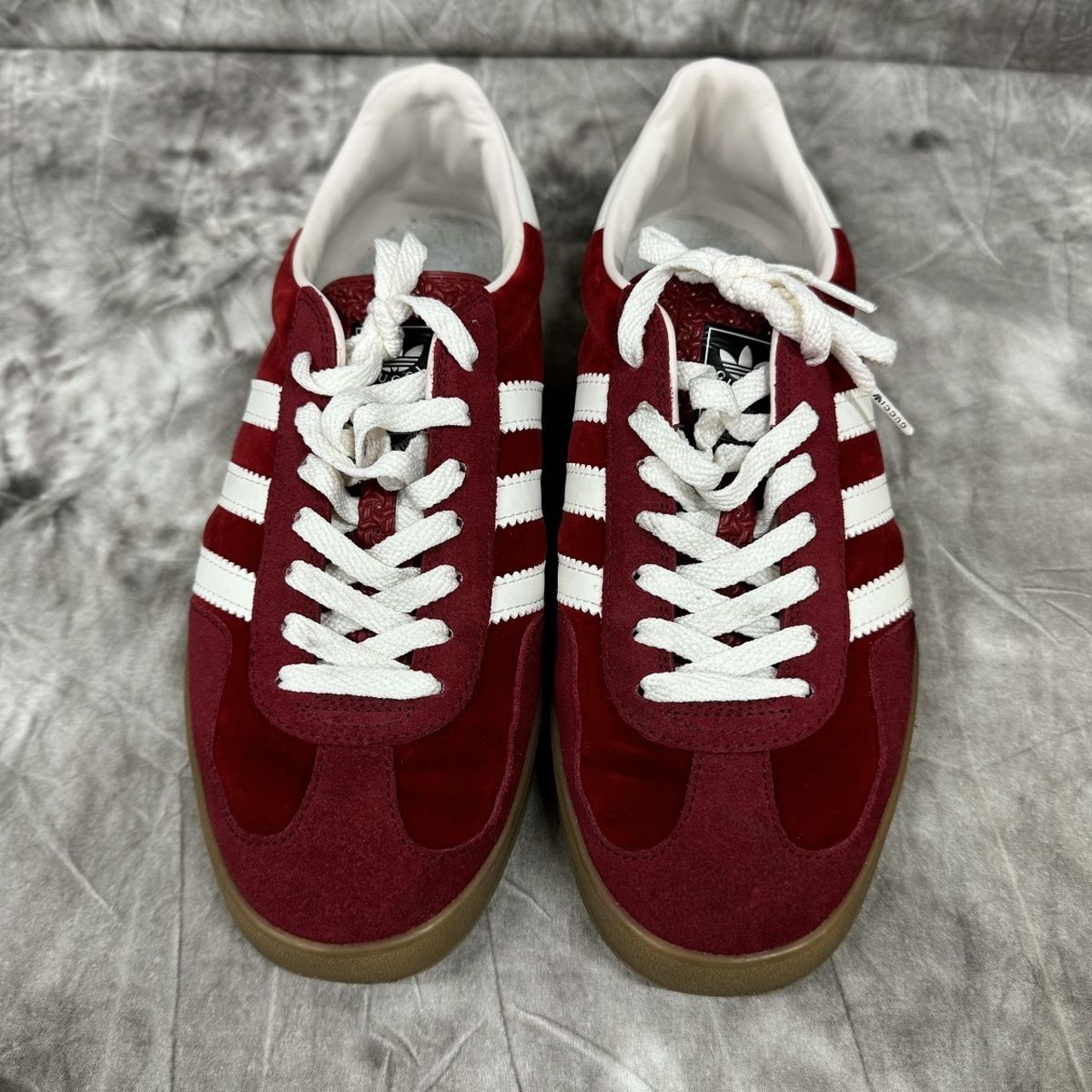 adidas×GUCCI/アディダス×グッチ GAZELLE/ガゼル レッド ベロア 