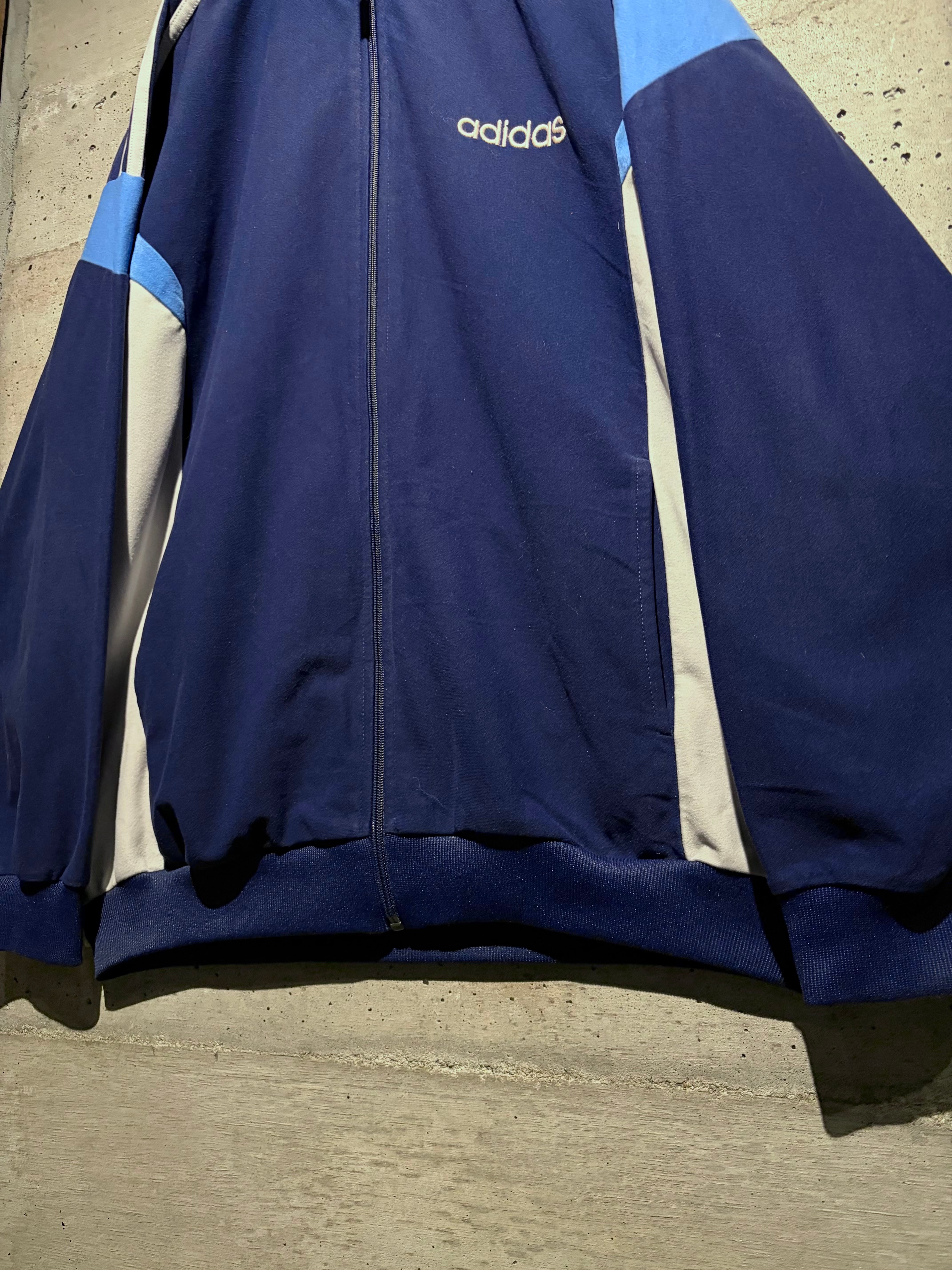 Caka】80's “adidas” Rare Fabric Vintage Track Jacket | Caka(カカ