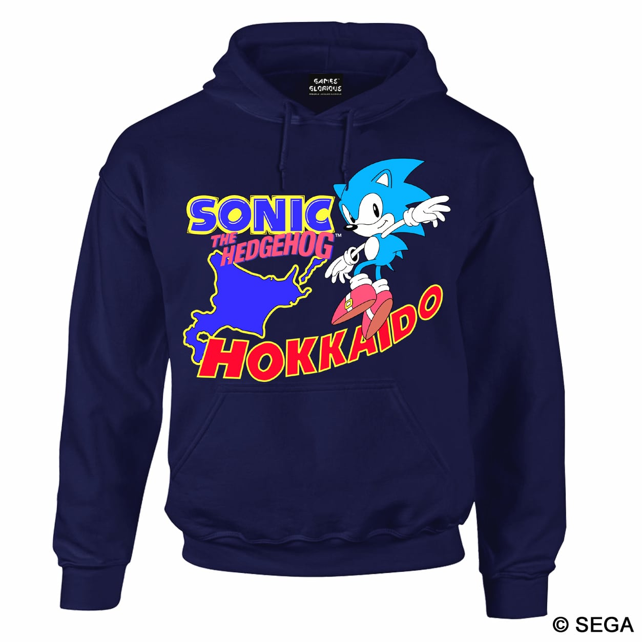 SONIC THE HEDGEHOG x HOKKAIDO パーカー / 全3色