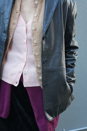 90s leather jacket