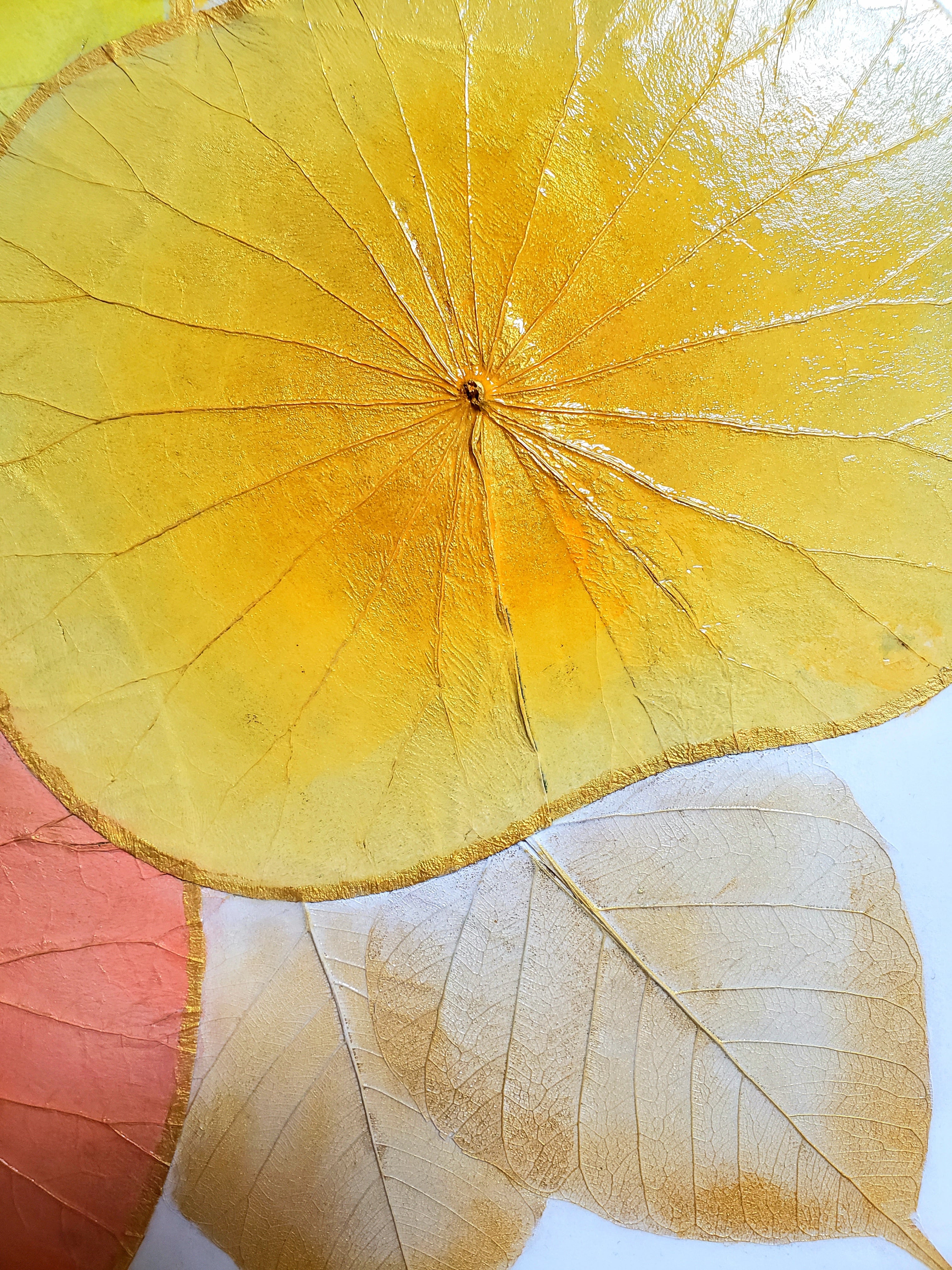 One and only》蓮の葉アート～夏～ | Arie art & design