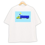トラック（イエロー、ブルーver.）【ビッグシルエットTシャツ】
