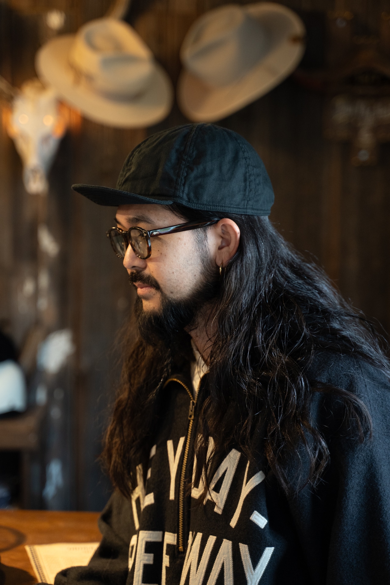 RUMBLE RACE × JAM THE HAT & CO. Mechanic Cap - AMALIE -