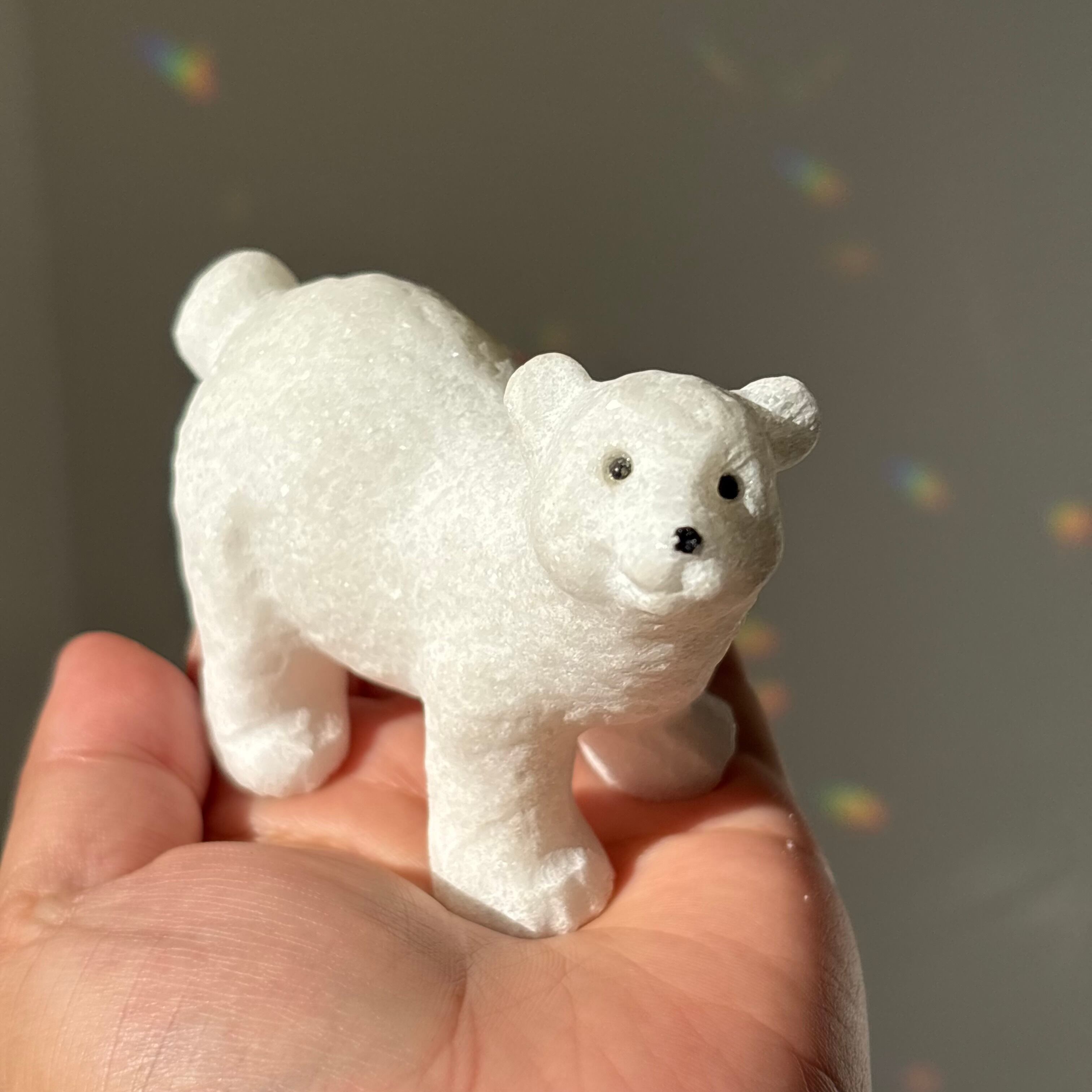 ピンクオパール いちご カービング 天然石 オパール 彫刻